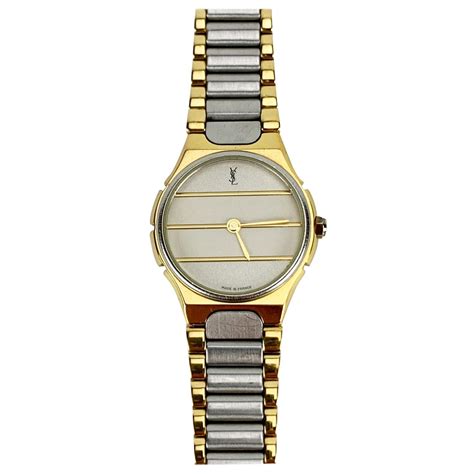 ysl watch band|YSL vintage watch.